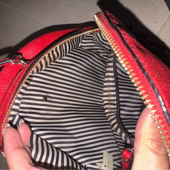 Kate Spade Cherry Red Backpack - Picture 6 of 14